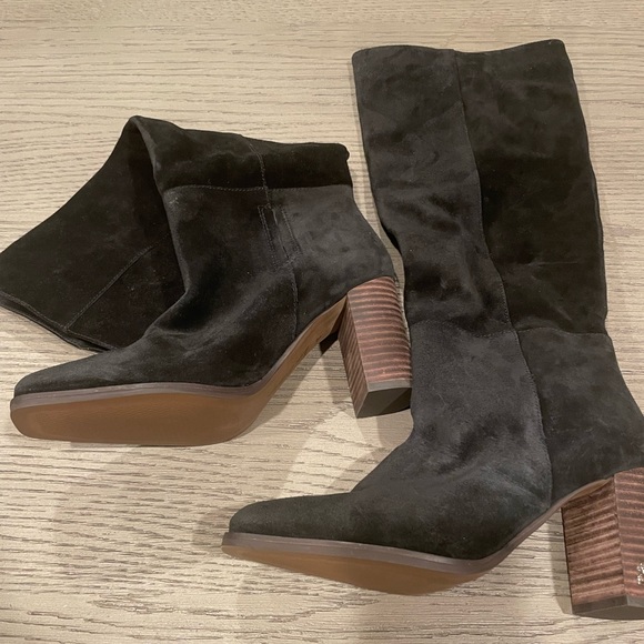 NWT Sam Edelman Black Olly Knee High Boots - Picture 3 of 13